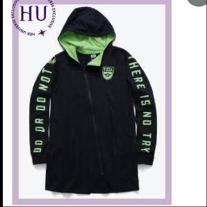 Her Our Universe Unisex Star Wars Black Yoda Hoodie Sweater